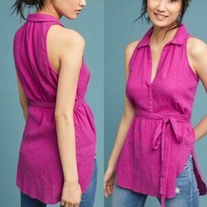 NWOT Maeve Fuchsia Sleeveless Top